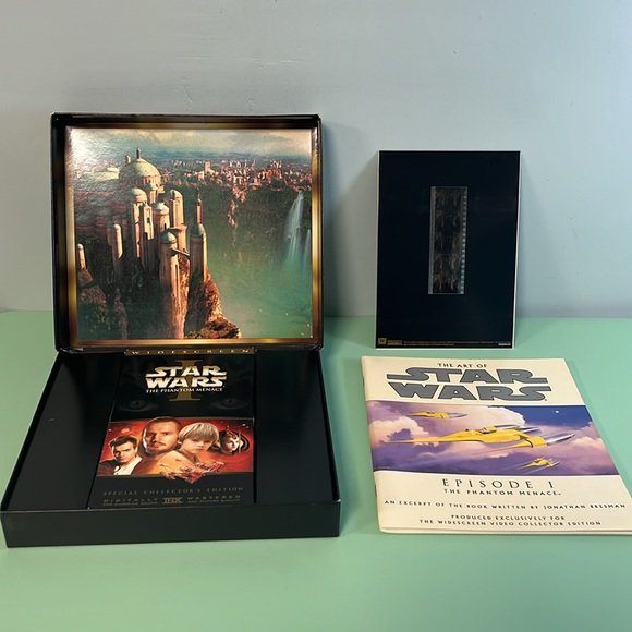 Collector’s Edition Star Wars Episode 1 The Phantom Menace VHS Video Box Set - Picture 4 of 10